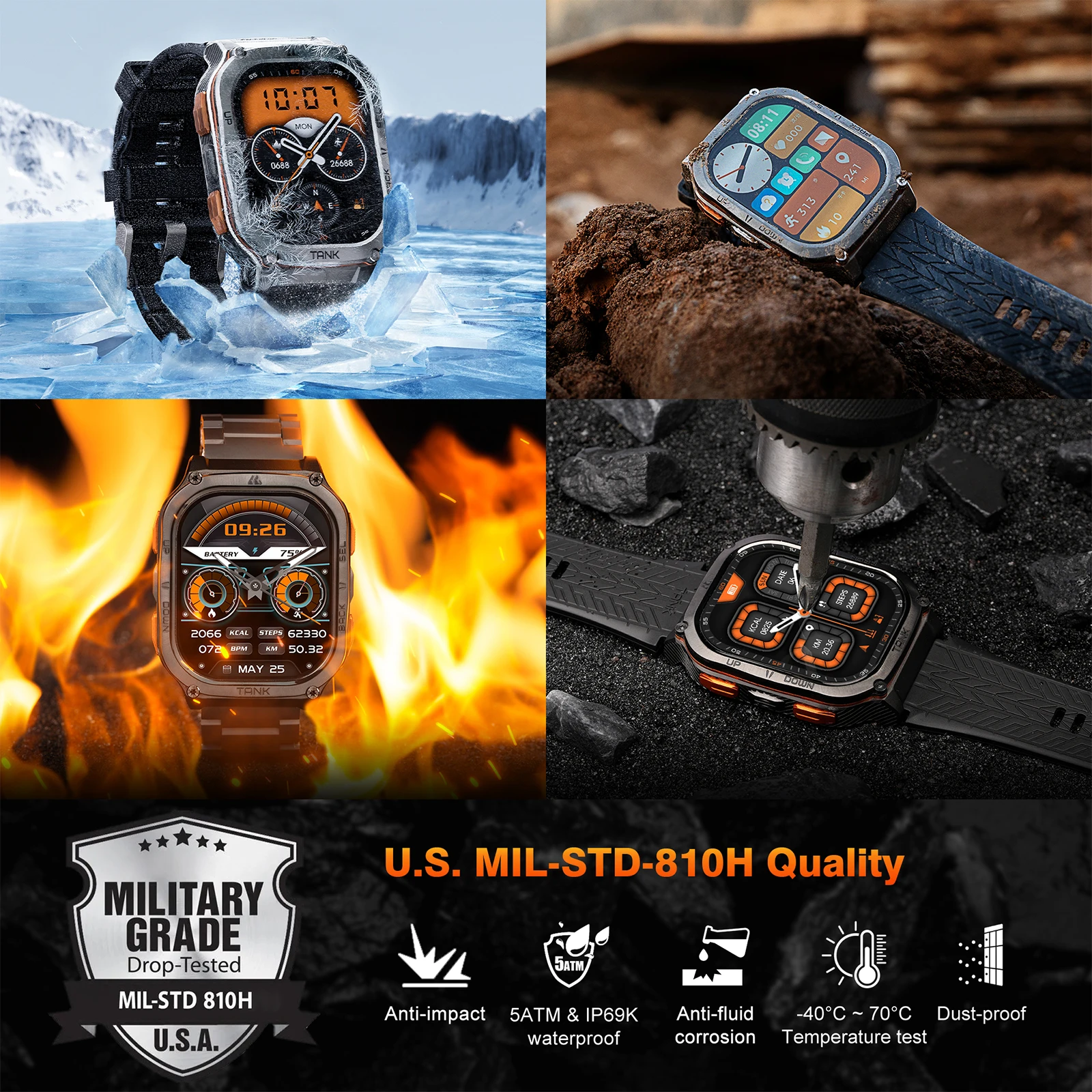 2025 KOSPET TANK M3 Ultra GPS  - Do Oxygen Meter review and price