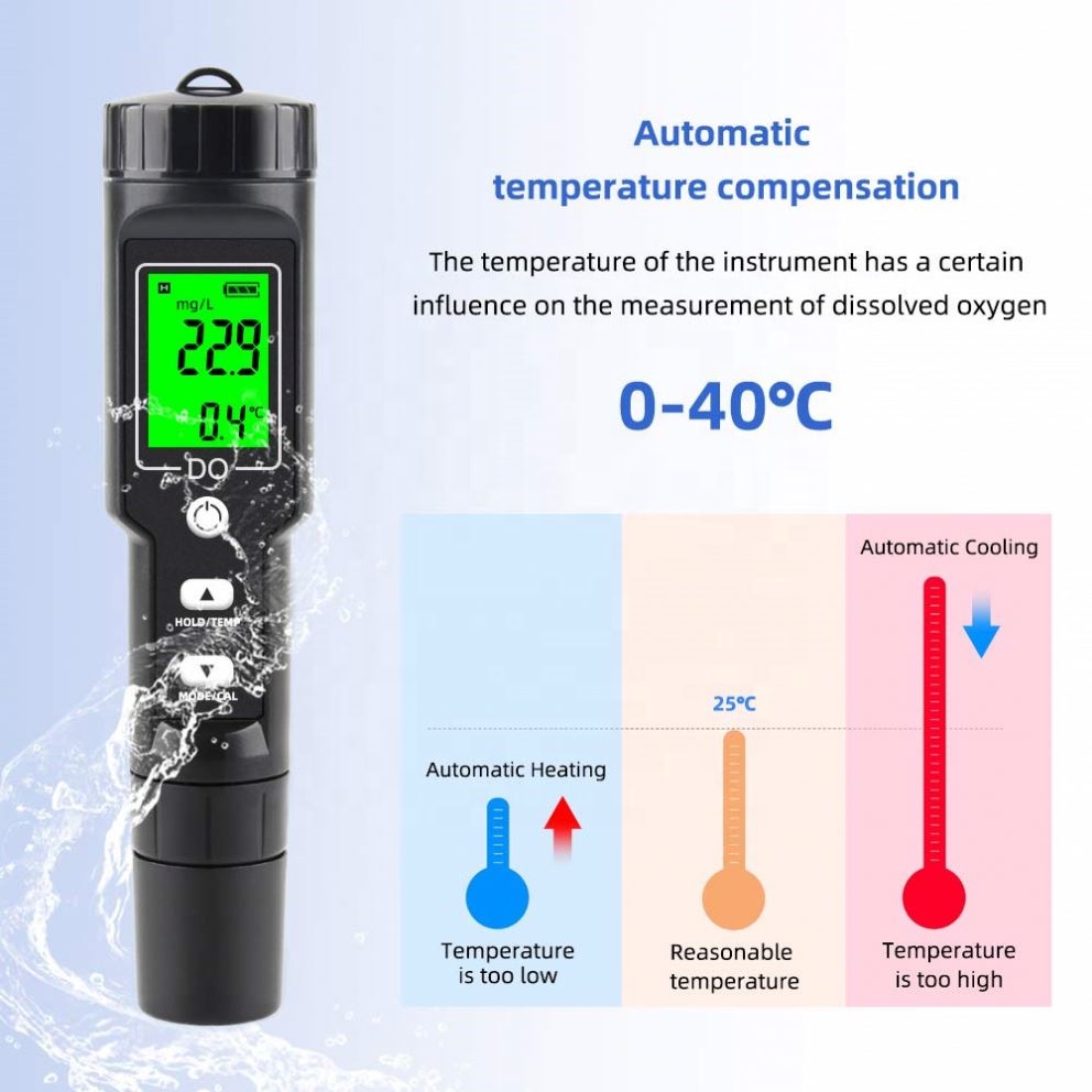 Portable Dissolved Oxygen 0-30 - Do Oxygen Meter review and price